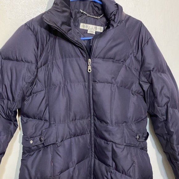Larry Levine winter feather down puffer stadium coat women’s medium warm!! - Picture 2 of 8